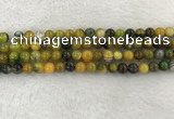 CAA1962 15.5 inches 8mm round banded agate gemstone beads