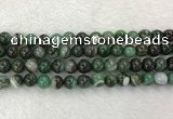 CAA1993 15.5 inches 10mm round banded agate gemstone beads