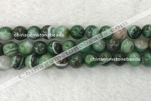 CAA1996 15.5 inches 16mm round banded agate gemstone beads