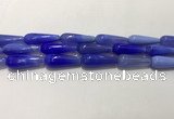 CAA2077 15.5 inches 10*30mm teardrop agate beads wholesale