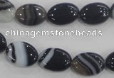 CAA210 15.5 inches 10*14mm oval madagascar agate beads