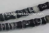 CAA213 15.5 inches 8*13mm bone madagascar agate beads