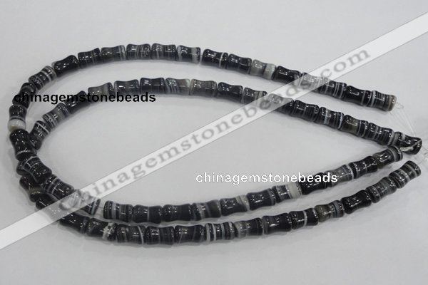 CAA213 15.5 inches 8*13mm bone madagascar agate beads