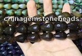 CAA2161 15.5 inches 15*20mm faceted teardrop agate beads