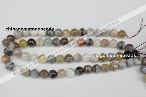 CAA226 15.5 inches 12mm round botswana agate gemstone beads