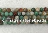 CAA2304 15.5 inches 12mm round banded agate gemstone beads