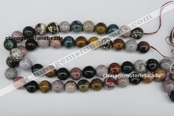 CAA233 15.5 inches 14mm round ocean agate gemstone beads wholesale