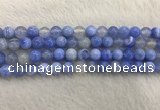 CAA2334 15.5 inches 10mm round banded agate gemstone beads