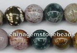 CAA234 15.5 inches 16mm round ocean agate gemstone beads wholesale