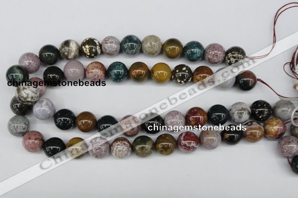 CAA234 15.5 inches 16mm round ocean agate gemstone beads wholesale