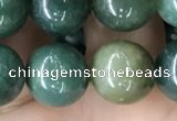 CAA2360 15.5 inches 12mm round moss agate beads wholesale