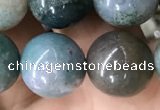 CAA2368 15.5 inches 14mm round Indian agate beads wholesale