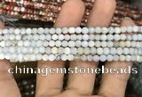 CAA2805 15 inches 4mm faceted round fire crackle agate beads wholesale