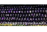 CAA2881 15 inches 6mm faceted round fire crackle agate beads wholesale