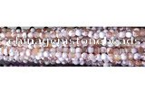 CAA2891 15 inches 6mm faceted round fire crackle agate beads wholesale