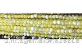 CAA2893 15 inches 6mm faceted round fire crackle agate beads wholesale