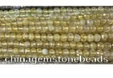 CAA3291 15 inches 6mm faceted round agate beads wholesale