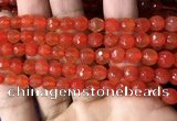 CAA3305 15 inches 6mm faceted round agate beads wholesale