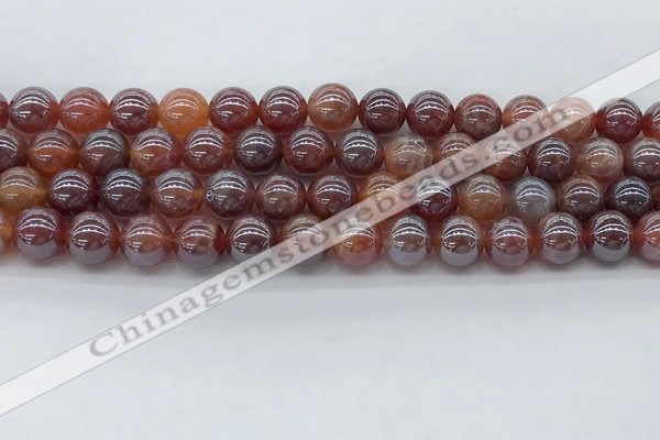 CAA3502 15.5 inches 8mm round AB-color fire agate beads wholesale