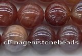 CAA3503 15.5 inches 10mm round AB-color fire agate beads wholesale