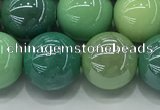 CAA3519 15.5 inches 12mm round AB-color grass agate beads wholesale