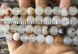 CAA3600 15.5 inches 12mm round dendritic agate beads wholesale