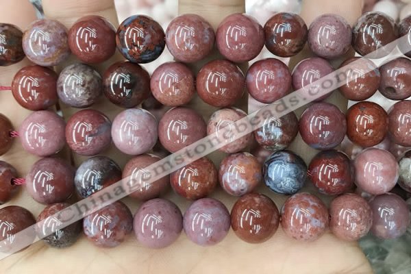 CAA3624 15.5 inches 12mm round Portuguese agate beads wholesale