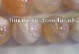 CAA3644 15.5 inches 8mm round sakura agate beads wholesale