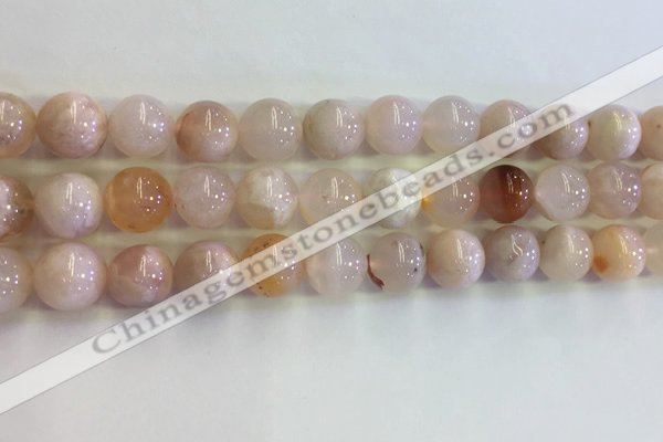 CAA3645 15.5 inches 10mm round sakura agate beads wholesale