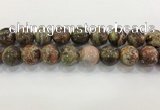 CAA3706 15.5 inches 20mm round rainforest agate beads wholesale