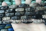 CAA3722 15.5 inches 9*22mm - 11*25mm rice chrysanthemum agate beads