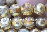 CAA3846 15 inches 6mm round tibetan agate beads wholesale