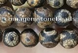 CAA3848 15 inches 6mm round tibetan agate beads wholesale