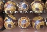 CAA3861 15 inches 8mm round tibetan agate beads wholesale