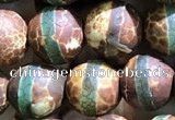 CAA3878 15 inches 8mm round tibetan agate beads wholesale