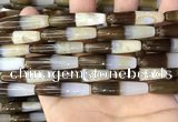 CAA3941 15.5 inches 8*34mm rice Madagascar agate beads wholesale
