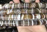 CAA3948 15.5 inches 15*18mm tube Madagascar agate beads wholesale