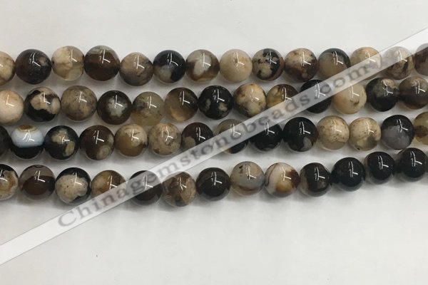 CAA3971 15.5 inches 8mm round sakura agate gemstone beads