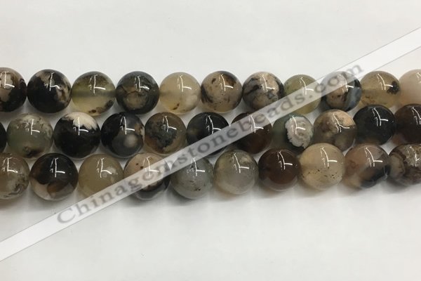 CAA3973 15.5 inches 12mm round sakura agate gemstone beads