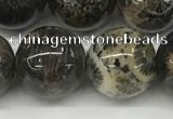 CAA4039 15.5 inches 16mm round chrysanthemum agate beads