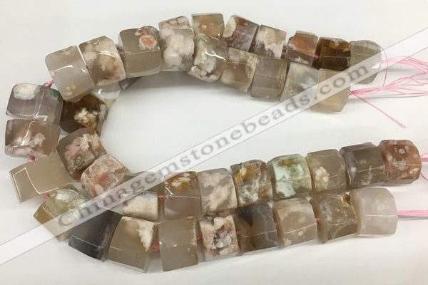 CAA4051 15.5 inches 16*18mm - 22*25mm nuggets sakura agate beads