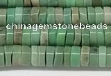 CAA4850 15.5 inches 2*4mm heishi grass agate beads wholesale