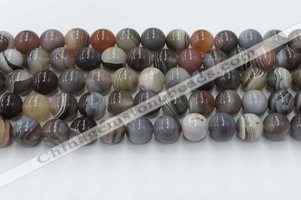 CAA4867 15.5 inches 10mm round Botswana agate beads wholesale