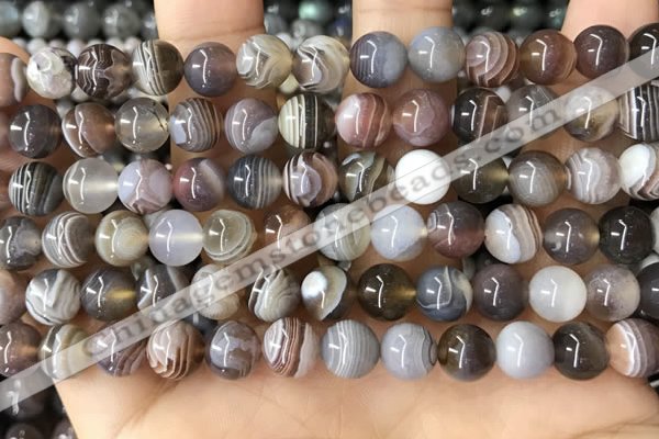 CAA4917 15.5 inches 8mm round Botswana agate beads wholesale