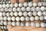 CAA4930 15.5 inches 10mm round grey agate beads wholesale