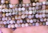 CAA4940 15.5 inches 6mm round bamboo leaf agate beads wholesale
