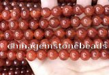 CAA4949 15.5 inches 10mm round red agate beads wholesale