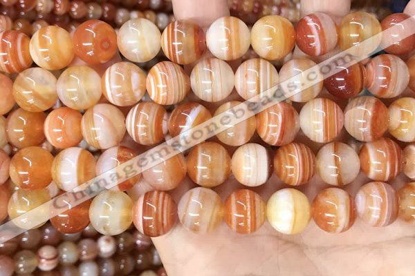 CAA4953 15.5 inches 12mm round Madagascar agate beads wholesale