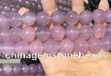 CAA5087 15.5 inches 18mm round purple agate beads wholesale