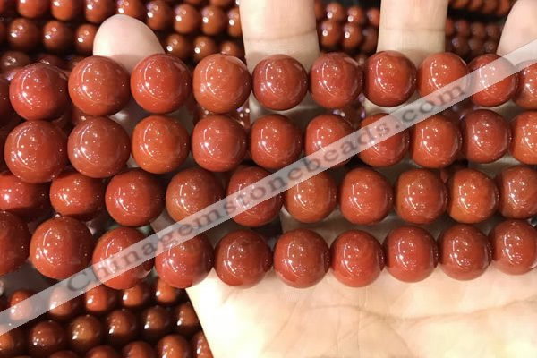 CAA5102 15.5 inches 12mm round red agate gemstone beads